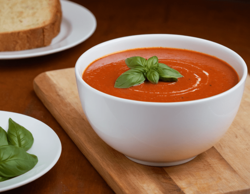 Nº 1 Tomate Cremoso e Sopa de Manjericão - Um Clássico Reconfortante 2 https://nossasreceitas.top/tomate-cremoso-e-sopa-de-manjericao/