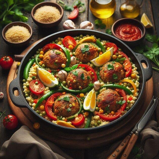 Cuscuz de Frigideira Recheado - 1 Prato Versátil e Delicioso 3 https://nossasreceitas.top/cuscuz-de-frigideira-recheado-112/