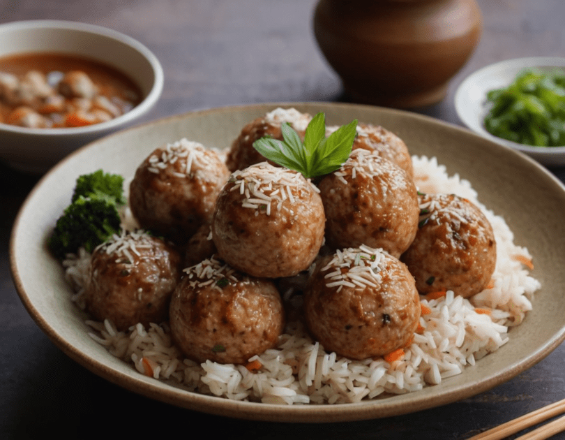 Bolinhos de Carne com Arroz :Receita Nostálgica dos Anos 80 e 90 2 Bolinhos de Carne com Arroz
