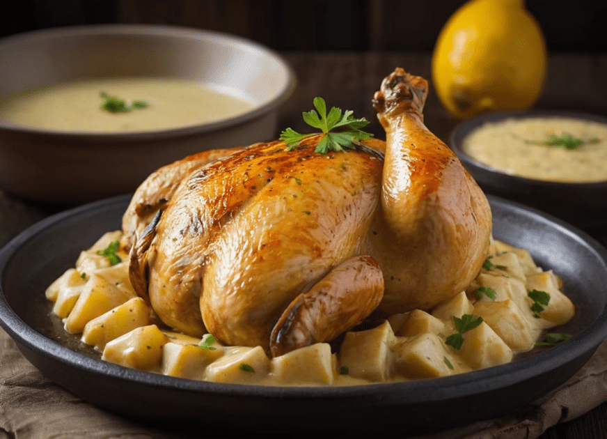 9 Frango ao Limão com Molho de Manteiga: Sabor e Simplicidade na Sua Cozinha! 2 Frango ao Limão com Molho de Manteiga