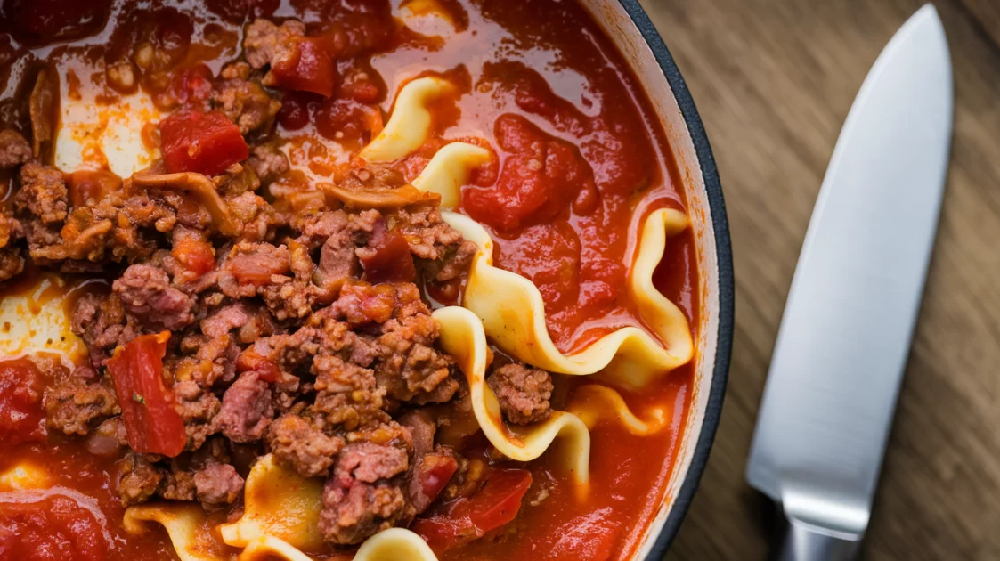 Sopa de Lasanha Nº5 - Um Prato Versátil e Delicioso 2 https://nossasreceitas.top/sopa-de-lasanha/