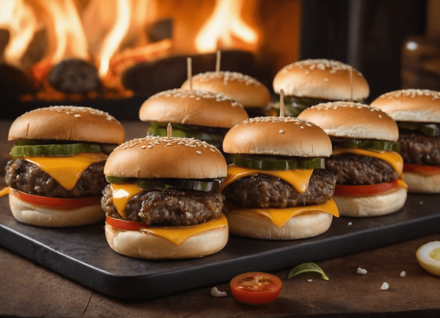 Mini Cheeseburgers Nº 34: Pequenos no Tamanho, Gigantes no Sabor 2 https://nossasreceitas.top/mini-cheeseburgers11/