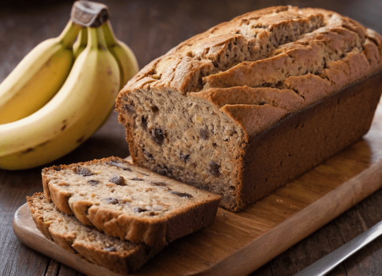 12 Pão de Banana Úmido: A Receita que Você Não Sabia que Precisava! 59 Pão de Banana Úmido