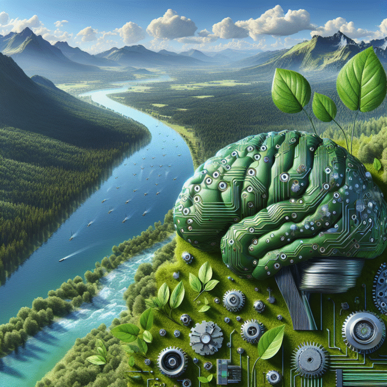 Inteligência Artificial e Sustentabilidade: Como a Tecnologia Pode Ajudar a Salvar o Planeta 1 Inteligência Artificial e Sustentabilidade: Como a Tecnologia Pode Ajudar a Salvar o Planeta